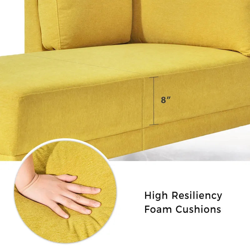 Gepolsterte Chaiselongue mit Liegefunktion