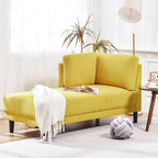 Gepolsterte Chaiselongue mit Liegefunktion