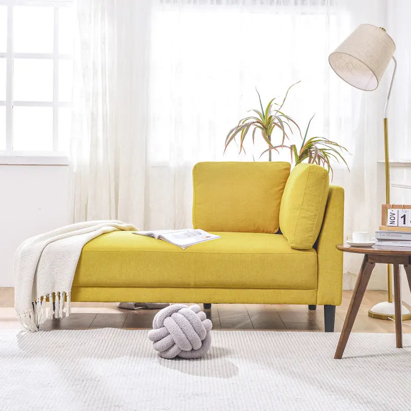 Gepolsterte Chaiselongue mit Liegefunktion