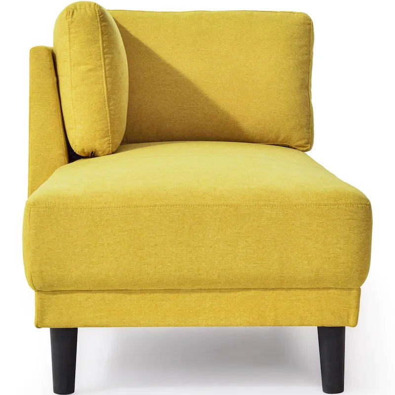 Gepolsterte Chaiselongue mit Liegefunktion