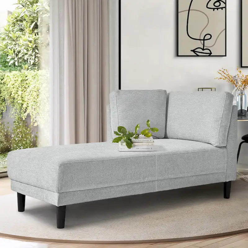 Gepolsterte Chaiselongue mit Liegefunktion