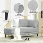 Gepolsterte Chaiselongue mit Liegefunktion