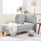 Gepolsterte Chaiselongue mit Liegefunktion
