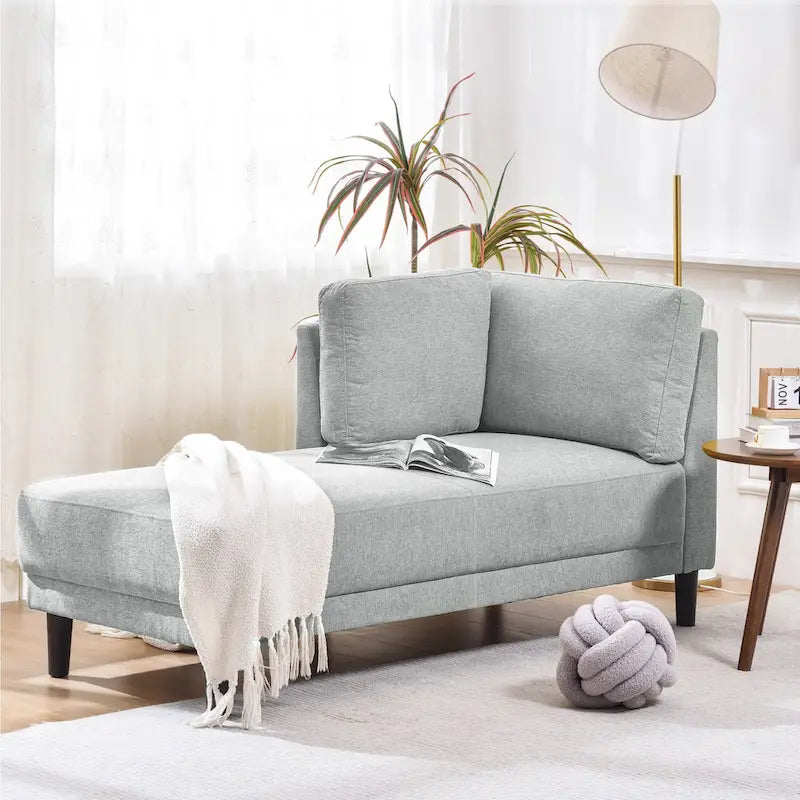 Gepolsterte Chaiselongue mit Liegefunktion