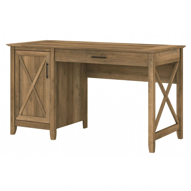Computertisch, 54W, mit Stauraum und Tastaturablage