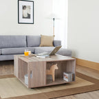 Mobiler Couchtisch mit vielseitigem Stauraum, 32 Inch