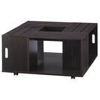 Mobiler Couchtisch mit vielseitigem Stauraum, 32 Inch