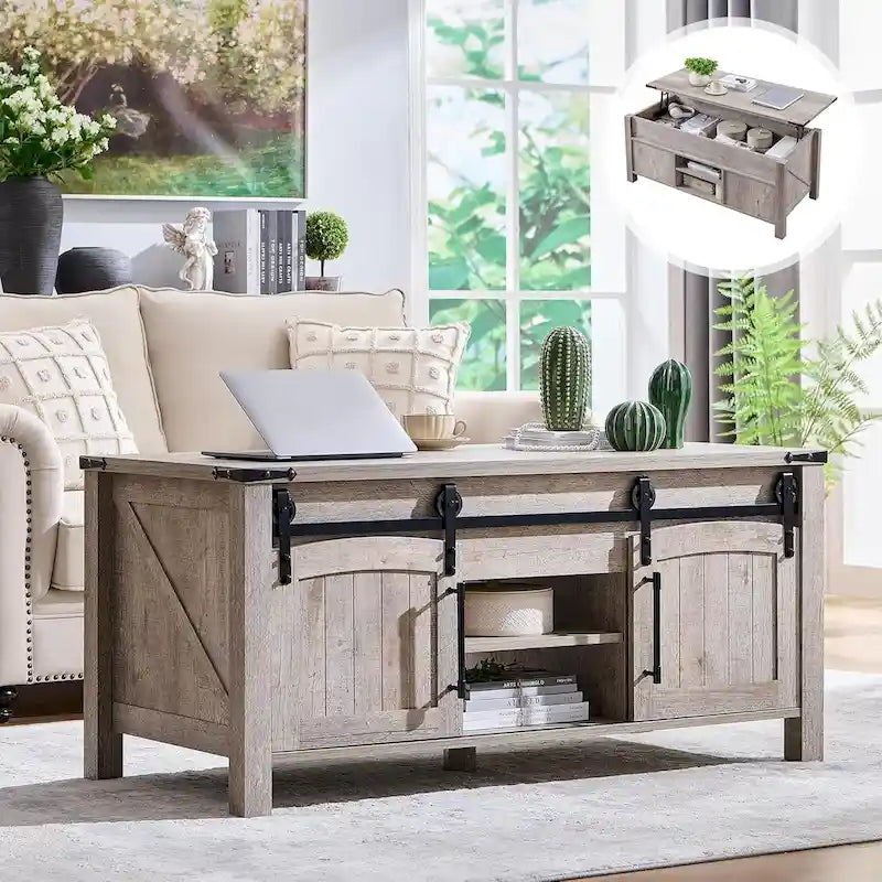 Lift Top Coffee Table with Storage