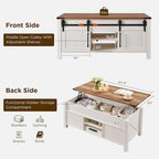 Lift Top Coffee Table with Storage