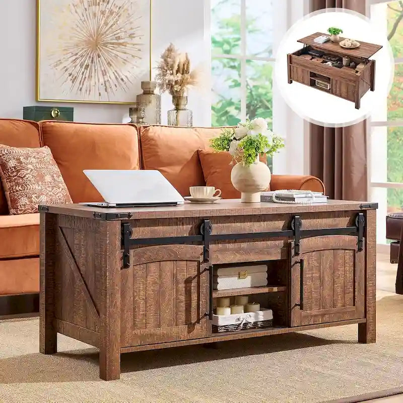 Lift Top Coffee Table with Storage