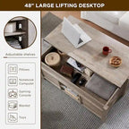 Lift Top Coffee Table with Storage