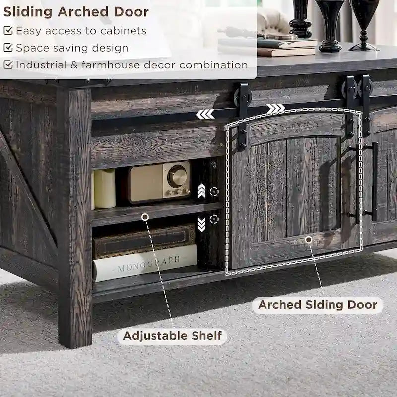 Lift Top Coffee Table with Storage