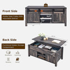 Lift Top Coffee Table with Storage