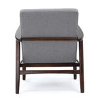 Brayden Mid-Century Fabric Club Chair
