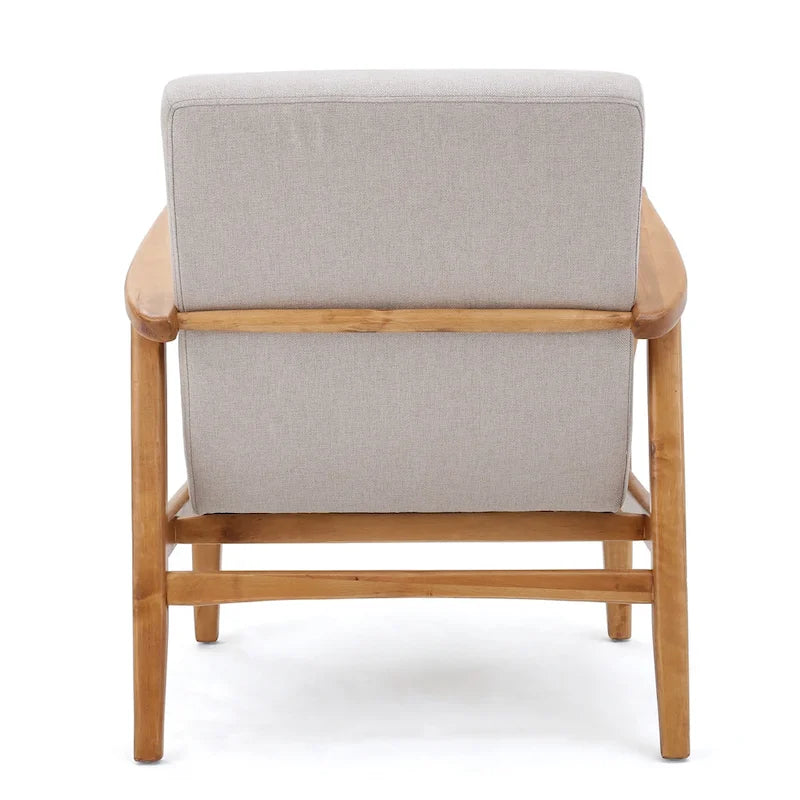 Brayden Mid-Century Fabric Club Chair