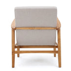 Brayden Mid-Century Fabric Club Chair
