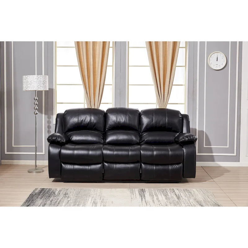 Power Reclining 3-Seat Sofa with USB Charging and Elevating Footrest