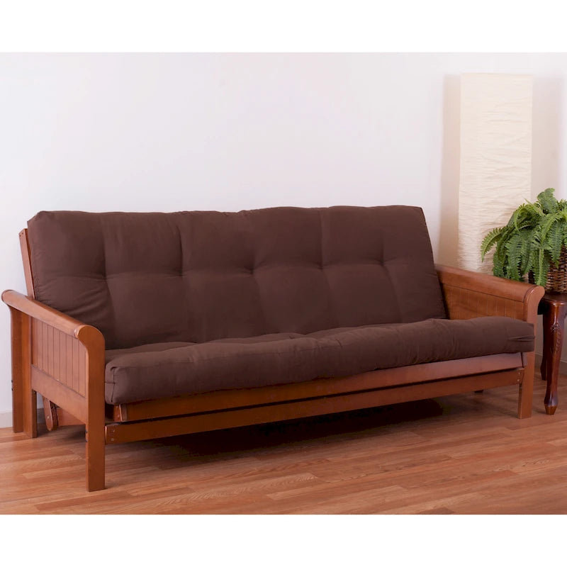 Full-Size Futon Mattress, 5-Inch Thick, Twill Cover