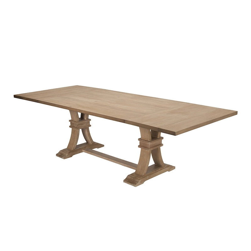 Best Quality Furniture Rustic Wood Extension Dining Table
