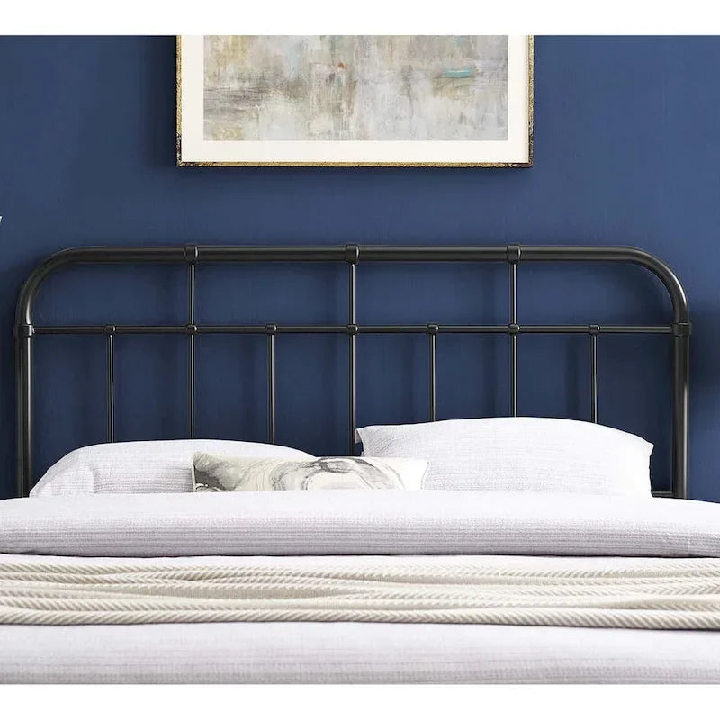 Shaffer Classic Queen Size Black Metal Headboard