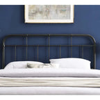 Shaffer Classic Queen Size Black Metal Headboard