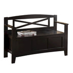 Entryway Bench with Flip-Up Storage