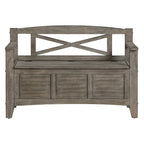 Entryway Bench with Flip-Up Storage