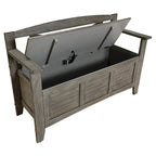 Entryway Bench with Flip-Up Storage