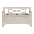 Entryway Bench with Flip-Up Storage
