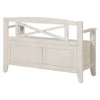 Entryway Bench with Flip-Up Storage