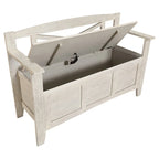 Entryway Bench with Flip-Up Storage