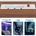 55-75 Gallon Aquarium Stand with Power Outlet and Storage