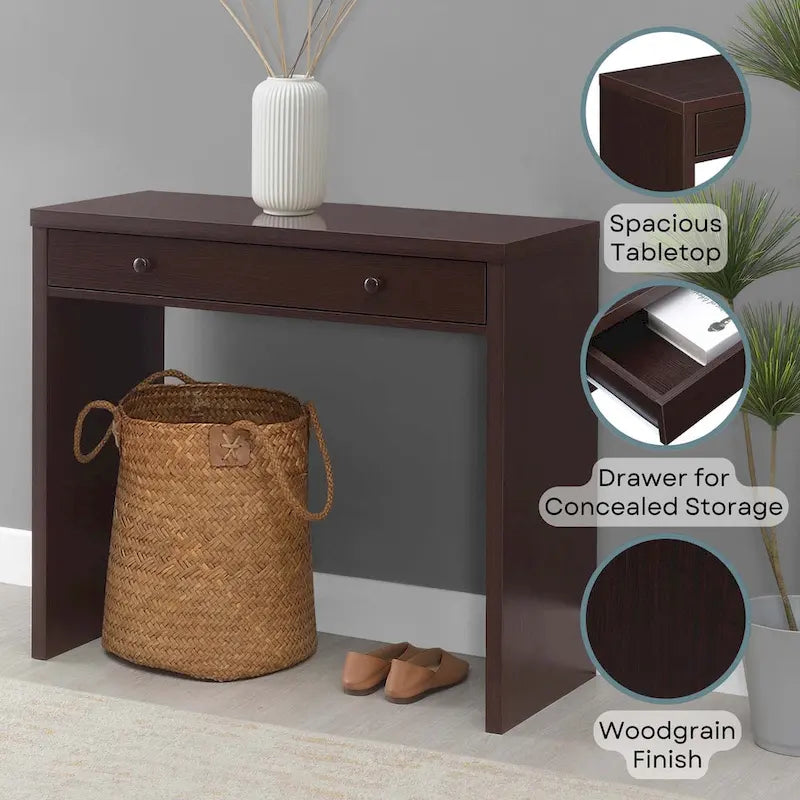 1-Drawer 36-Inch Desk / Hall Entry Table