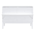 Queen Size Murphy Bed with USB Ports and Removable Side Shelves
