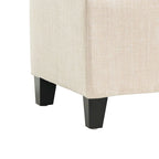 Upholstered Storage Bench with Flip-Top Lid