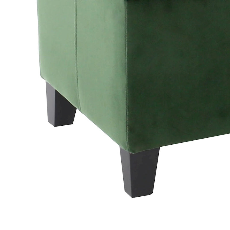 Upholstered Storage Bench with Flip-Top Lid