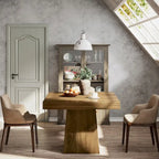 31.5 Inch Square Dining Table with Pedestal Base