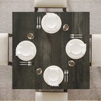 31.5 Inch Square Dining Table with Pedestal Base