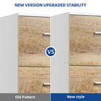 4-Drawer Vertical File Cabinet with Lock for Letter & A4-Sized Files
