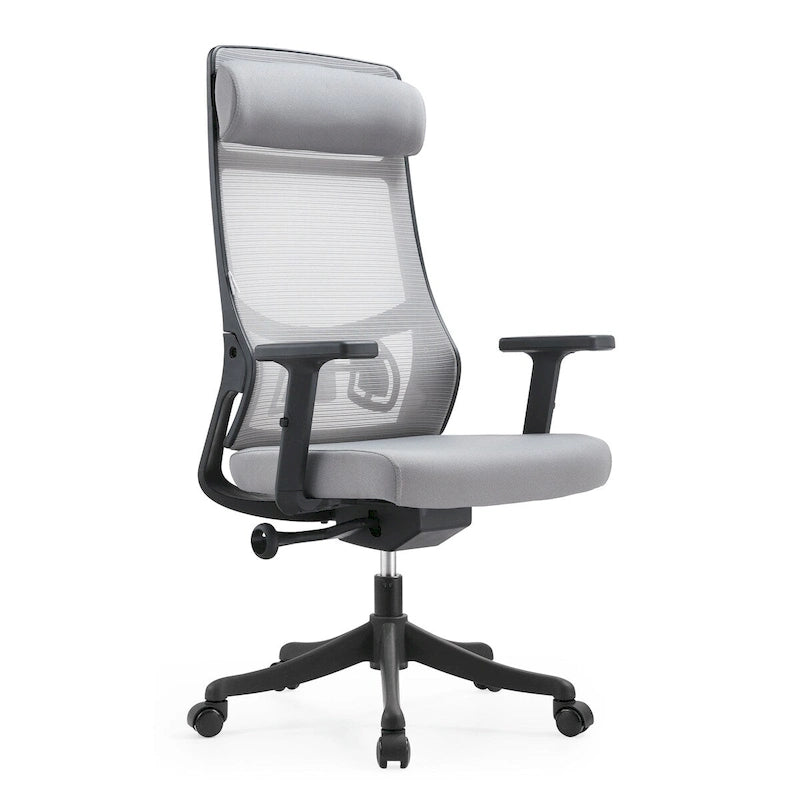 Ergonomic Mesh Back Office Chair with Adjustable Height and Armrests