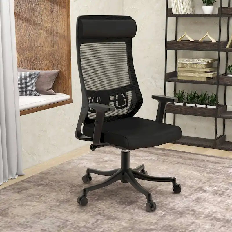 Cotton Office Conference Chair with Mesh Back Dale Series by LeisureMod
