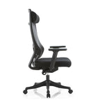 Ergonomic Mesh Back Office Chair with Adjustable Height and Armrests