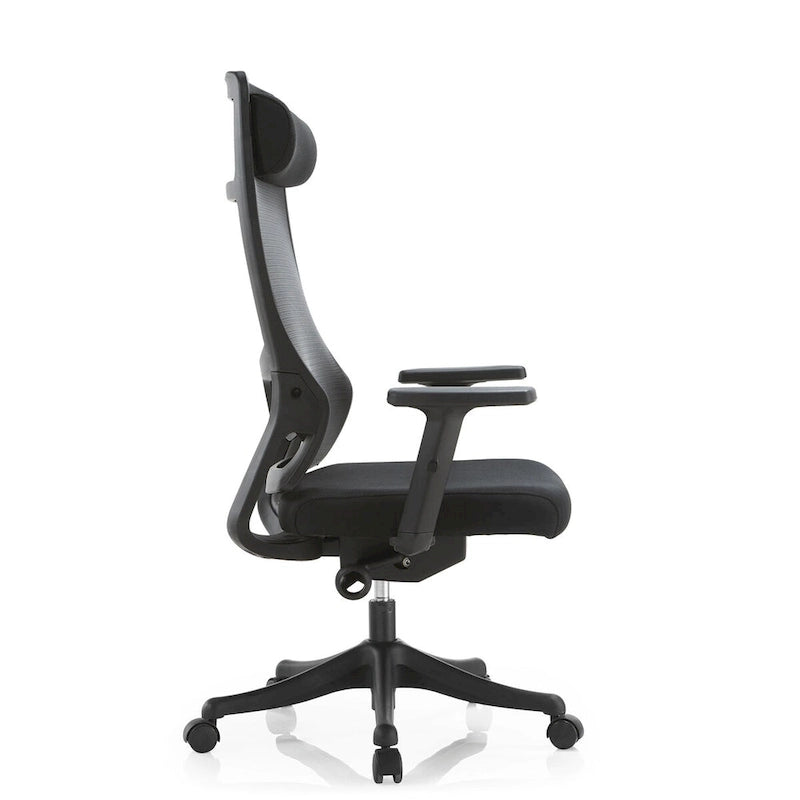 Ergonomic Mesh Back Office Chair with Adjustable Height and Armrests