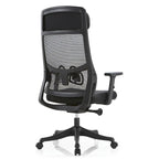Ergonomic Mesh Back Office Chair with Adjustable Height and Armrests