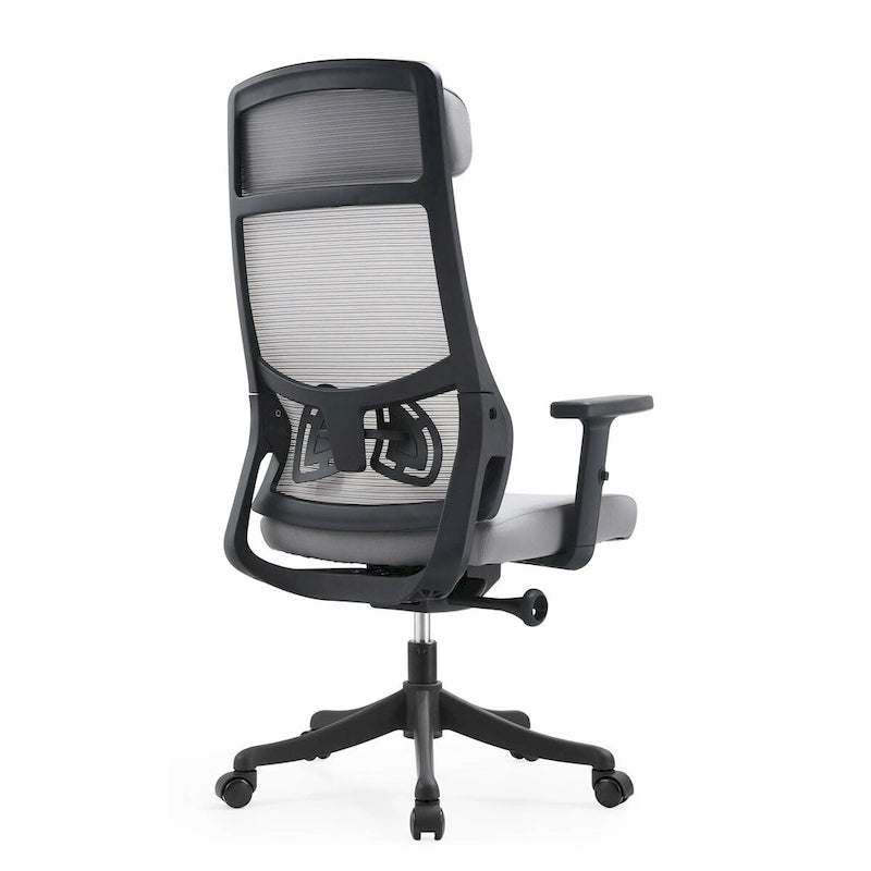 Ergonomic Mesh Back Office Chair with Adjustable Height and Armrests