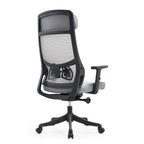 Ergonomic Mesh Back Office Chair with Adjustable Height and Armrests