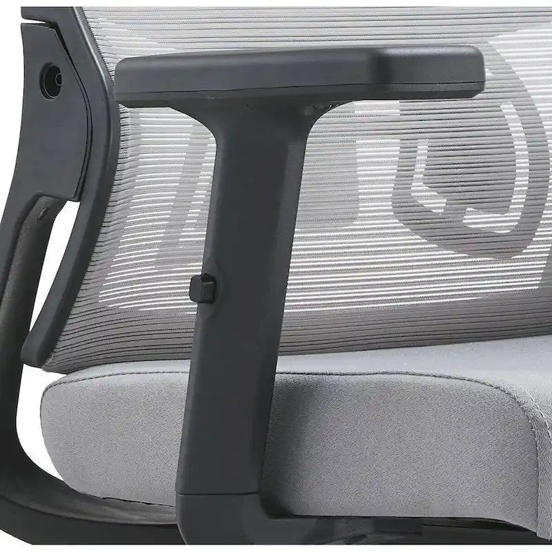 Ergonomic Mesh Back Office Chair with Adjustable Height and Armrests