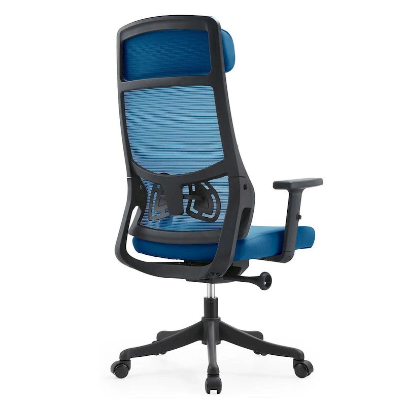 Ergonomic Mesh Back Office Chair with Adjustable Height and Armrests