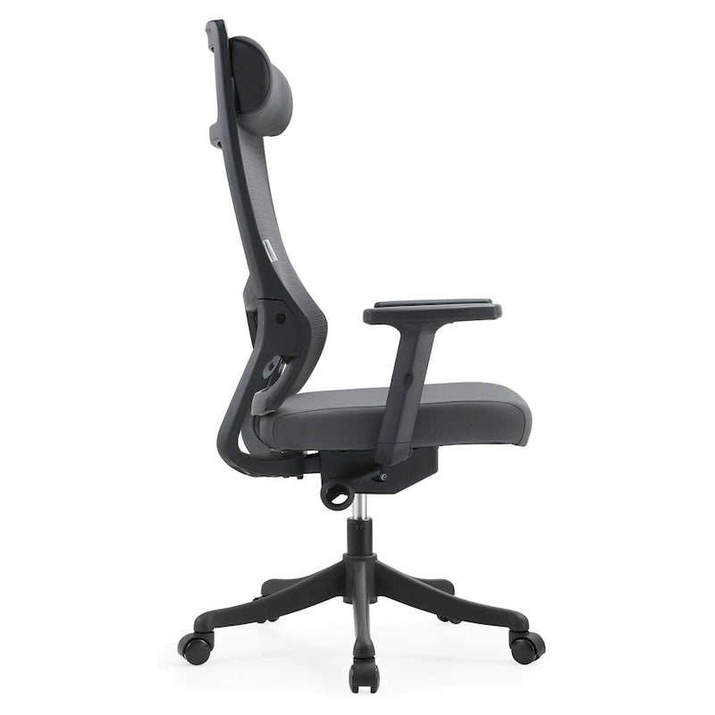 Ergonomic Mesh Back Office Chair with Adjustable Height and Armrests
