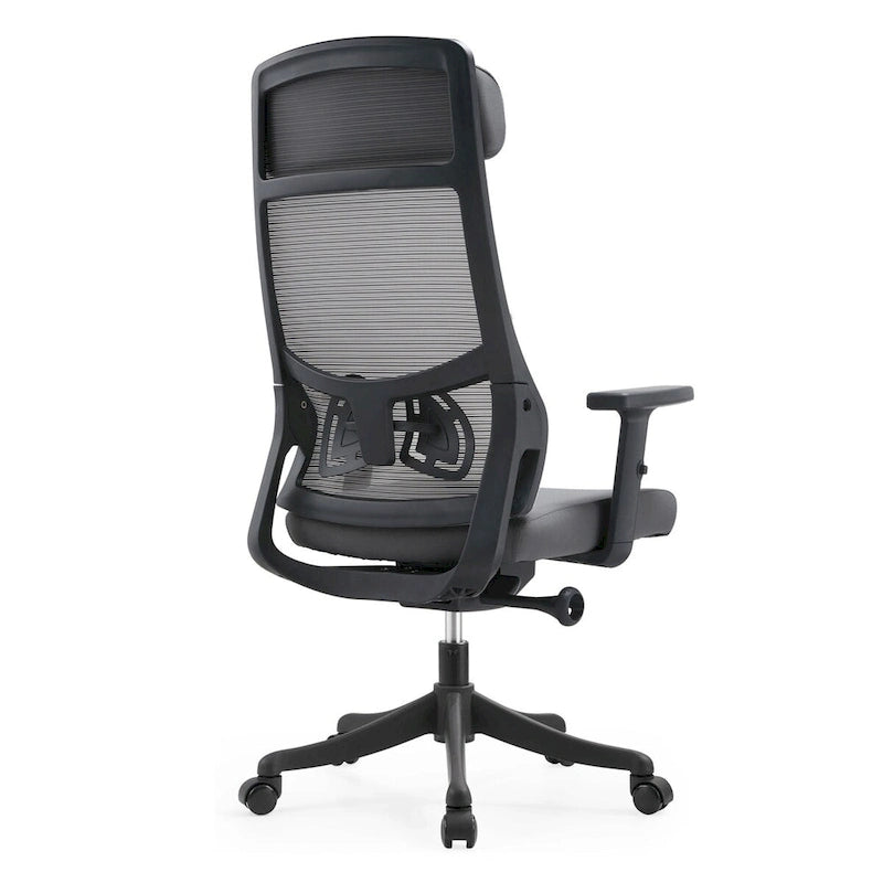 Ergonomic Mesh Back Office Chair with Adjustable Height and Armrests